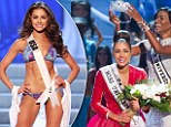 Crowning achievement: Miss USA, Olivia Culpo reacts after being named Miss Universe 2012 beside last year's winner Leila Lopes of Angola, right, during the Miss Universe Pageant at Planet Hollywood in Las Vegas