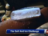 Cold: Adding salt to ice can reduce its temperature to as low as -17C° - causing serious damage to the body