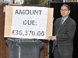 Liaquat Ali has been ordered to pay his neighbour's £36,000 legal bill after being taken to court over where he placed his wheelie bin