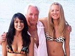 Inimitable: Legendary Michael Winner cavorts with friends in Barbados 