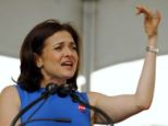 Achiever: Sandberg urges women not to stop prioritising their caree