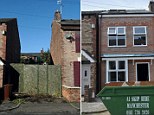 Peter Hunter managed to squeeze a 14ft wide house between two semi-detached homes in Northenden, Manchester, leaving neighbours astonished it was given planning permission