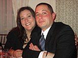 Allegations: Gina Schlinder has filed a lawsuit that claims that her husband Matthew (right) committed suicide last year because he was under pressure for sex from his female boss