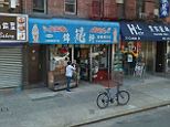 Bloody scene: A man repeatedly hacked his wife's head with a meat cleaver Feb. 24 in New York's Chinatown