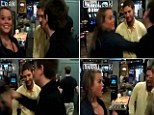 Drunk woman punches man, then he hits her