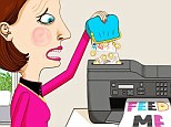 A typical family running a busy printer can easily spend £200 a year on ink alone because cartridges are so dear