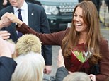 The famously discreet Duchess of Cambridge may have dropped her guard a little