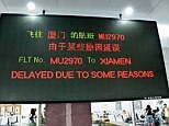 Helpful: A series of photographs posted on an online blog details bizarre and hilarious English translations in airports across Asia 