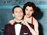 Frank Sinatra with Ava Gardner. frank was a famous woma!   nizer who!    claimed that he didn't understand women