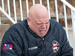 'Bad lieutenant': FDNY EMS Lieutenant Timothy Dluhos sobs after he was confronted by New York Post reporters over racist and anti-Semitic tweets he posted