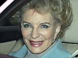 Holding back the years: Princess Michael of Kent arriving yesterday shows off her good looks