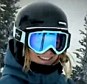 Buried: Emily Anderson, 20, feared she would never be found after she was buried under and avalanche while skiing in Washington State