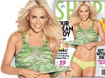 Still hot at 40! Jenny McCarthy flaunts her washboard abs in green bikini on the cover of Shape