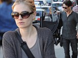 Anna Paquin headed out for a stroll with her baby twins in California on Saturday