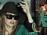 New ink? Lady Gaga visits famed West Hollywood tattoo parlour Shamrock Social Club and wears green to get into the spirit 
