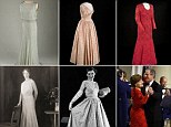Dressed to impress: (l-r) The inauguration ball dresses of Eleanor Roosevelt, Marnie Eisenhower and Laura Bush