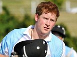 Prince of polo: Prince Harry is famous for his love of the equine sport, as is his father, Prince Charles, and brother, the Duke of Cambridge