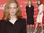Inspired by Grace Kelly, Nicole Kidman dons a pair of vintage outfits to promote her horror flick Stoker at Sundance