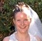 Emma Butterfield (pictured on her wedding day) died 11 weeks after giving birth to her seventh child