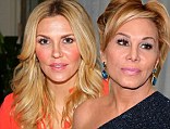 Brandi Glanville and Adrienne Maloof from The Real Housewives of Beverly Hills