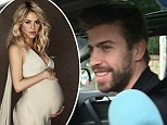 Who's the daddy? I AM! Gerard Pique beams as he leaves the hospital after girlfriend Shakira gives birth to baby boy