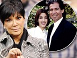 'Not true': Kris Jenner, at a LA Clippers match with her daughter Khloe Kardashian last night, has denied allegations of child abuse 