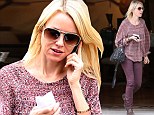 Bohemian babe in burgundy! Naomi Watts fits in with the Venice Beach crowd as she steps out in billowing top and edgy trousers 