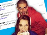 'I'm certainly not!': Max George quashes rumours he is dating Lindsay Lohan once and for all