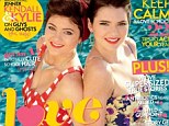 Hey Girlfriend! Sisters Kendall and Kylie Jenner play retro dolls as they pose on the front cover of Australian teen magazine 