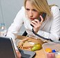 'Disgusting': The minister said office workers should take proper lunch breaks rather than eating sandwiches over their computer keyboards