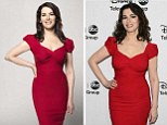 No retouching? Nigella Lawson looks noticeably slimmer in the left hand side image, a promo shot for The Taste
