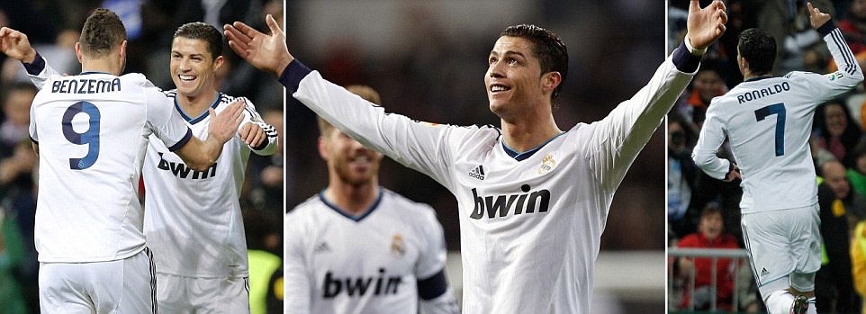 Hat-trick: Ronaldo