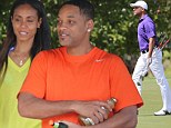 Will Smith and Jada Pinkett prove romance isn't dead as they holiday in Hawaii... before the Fresh Prince takes some time out for a game of golf