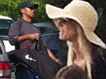 That's devotion! Lindsey Vonn waits in new boyfriend Tiger Wood's car for ONE hour to avoid run in with golfer's ex-wife Elin Nodergren at children's baseball game 