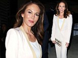 The cream of the crop! Diane Lane shows Josh Brolin what he's missing in stunning pale suit