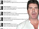 'There will be bumps in your life, but the fun is in fixing them': Simon Cowell posts rambling tweets about his health, promotes his projects and offers life advice