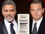 Diet pills for boys: Hollywood heavyweights George Clooney and Leonardo DiCaprio spark record sales for a 'turbo' diet supplement among men 