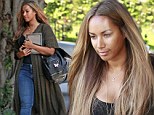 She is about to embark on her 14 date UK tour so perhaps Leona Lewis thought it was time to spruce up before heading back to Blighty. 