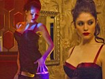 The Lady is a Vamp: Gemma Arterton dons many sexy costumes in her new film, Byzantium