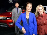 Zara Phillips follows in the footsteps of her grandmother as she joins Bond star Daniel Craig at Range Rover launch