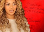 'You should be able to put a ring on it!' Beyonce alters Single Ladies lyrics to support gay marriage