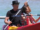 Don't Rocky the boat! Sylvester Stallone goes on kayak ride with daughter in Hawaii