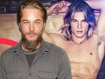 From smooth to barbaric: Travis Fimmel promoted his new show Vikings at WonderCon in Anaheim, California, on Saturday