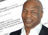 Is Mike Tyson really having his face tattoo removed? Boxer tweets that he is getting rid of the ink... but it may be an April Fools' joke