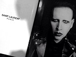 Marilyn Manson is the new face of Saint Laurent's spring campaign, much to the fashion industry's surprise.