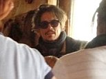 Celebrity customer: Johnny Depp stunned locals when he popped into a pub in Lymington, Hampshire, on Easter Sunday