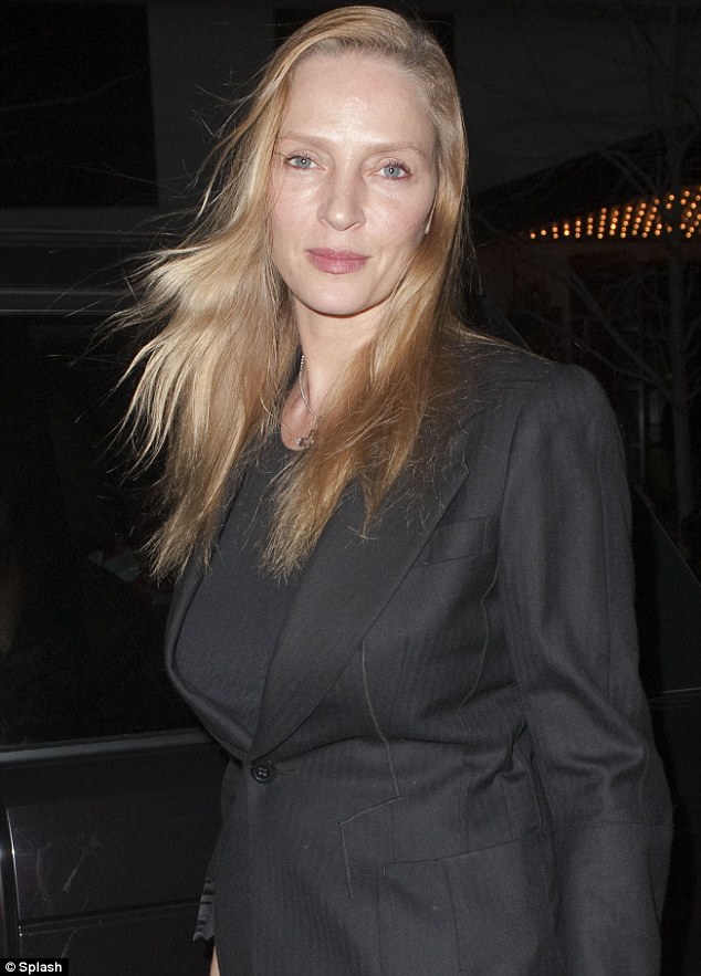 Uma Thurman 42 Is Flawless Even In Extreme Camera Close Up Daily