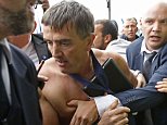 French judge bangs his gavel in trial of protesters who ripped shirts from Air France execs