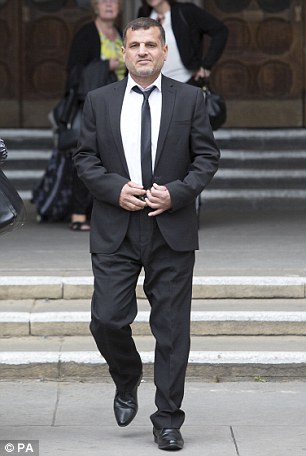 Abd Al-Waheed pictured above leaving the Royal Courts of Justice where he is claiming damages for alleged unlawful detention by UK armed forces