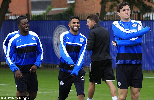 Riyad Mahrez (centre) and co will be keeping their minds on the prospect of Porto